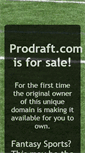 Mobile Screenshot of prodraft.com